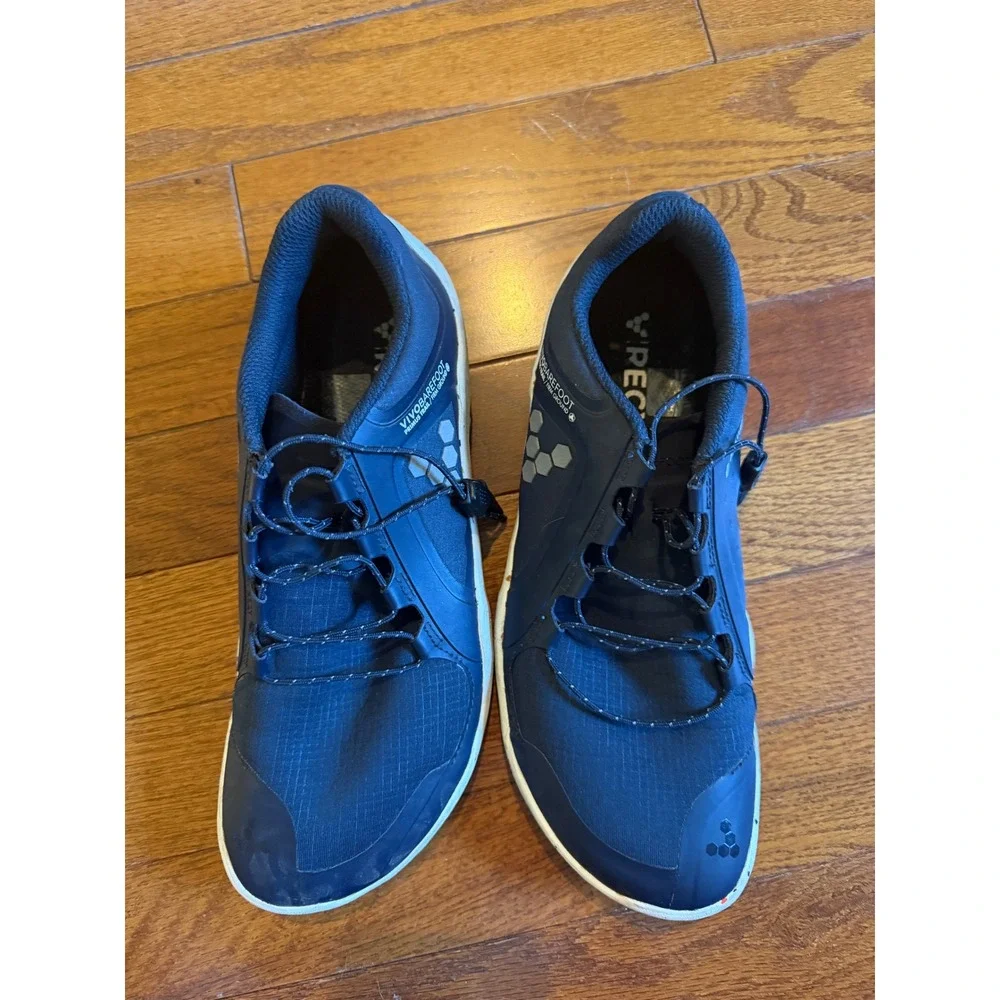 Vivobarefoot | Primus Trail II All Weather FG 38L/US7 Blue Barefoot Trail Shoes